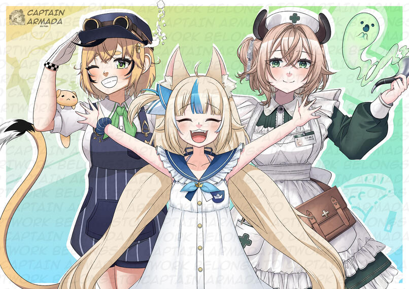 Dooby, Sameko Saba & Nimi Nightmare