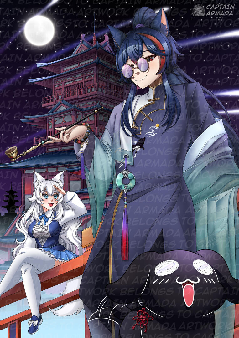 Merryweather and Lumi w/ Inkdog