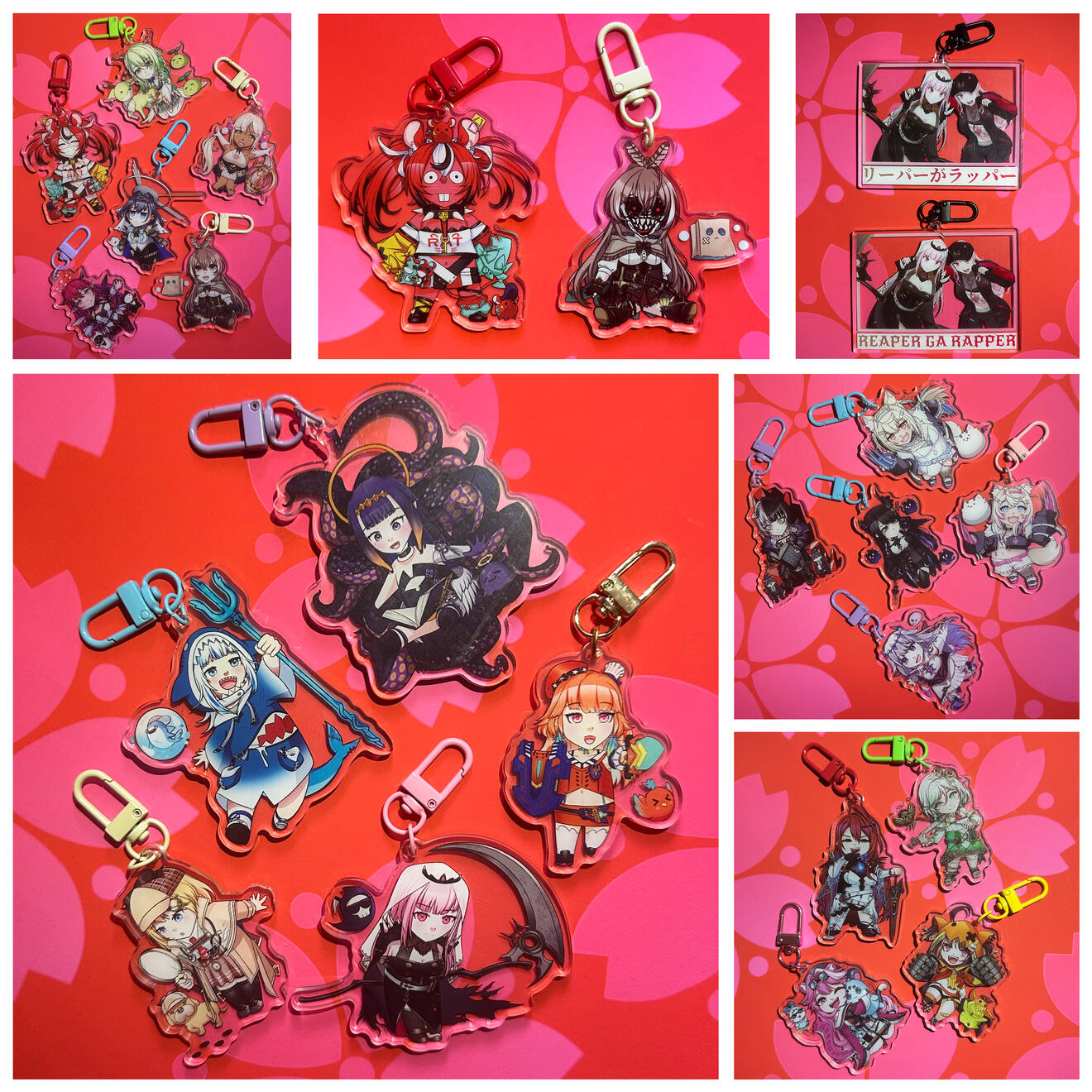 Hololive Keychains Hololive Keychains